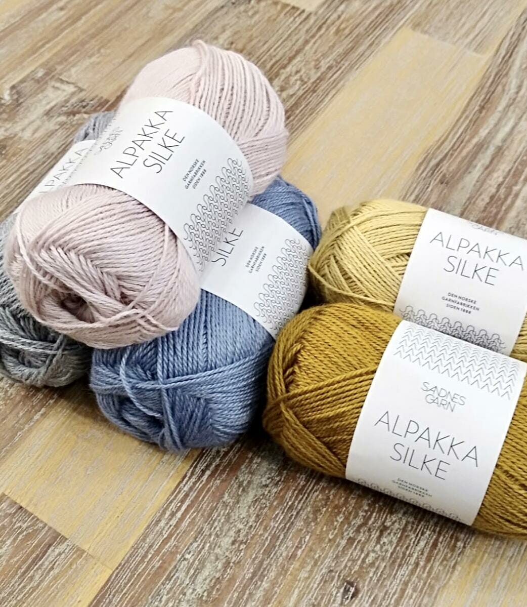 ALPAKKA SILKE Sandnes Garn