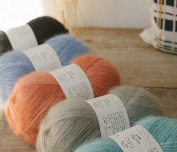 Gros Silk & Mohair Biches & Bûches