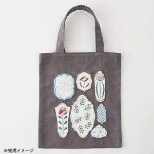 Kit bordado tote parches Lecien COSMO