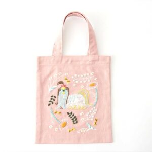 Kit bordado tote bag Perro Lecien COSMO