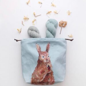 Doro project bag the blue rabbit house