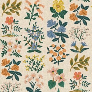 Meadow Wildflower Natural Canvas Rifle