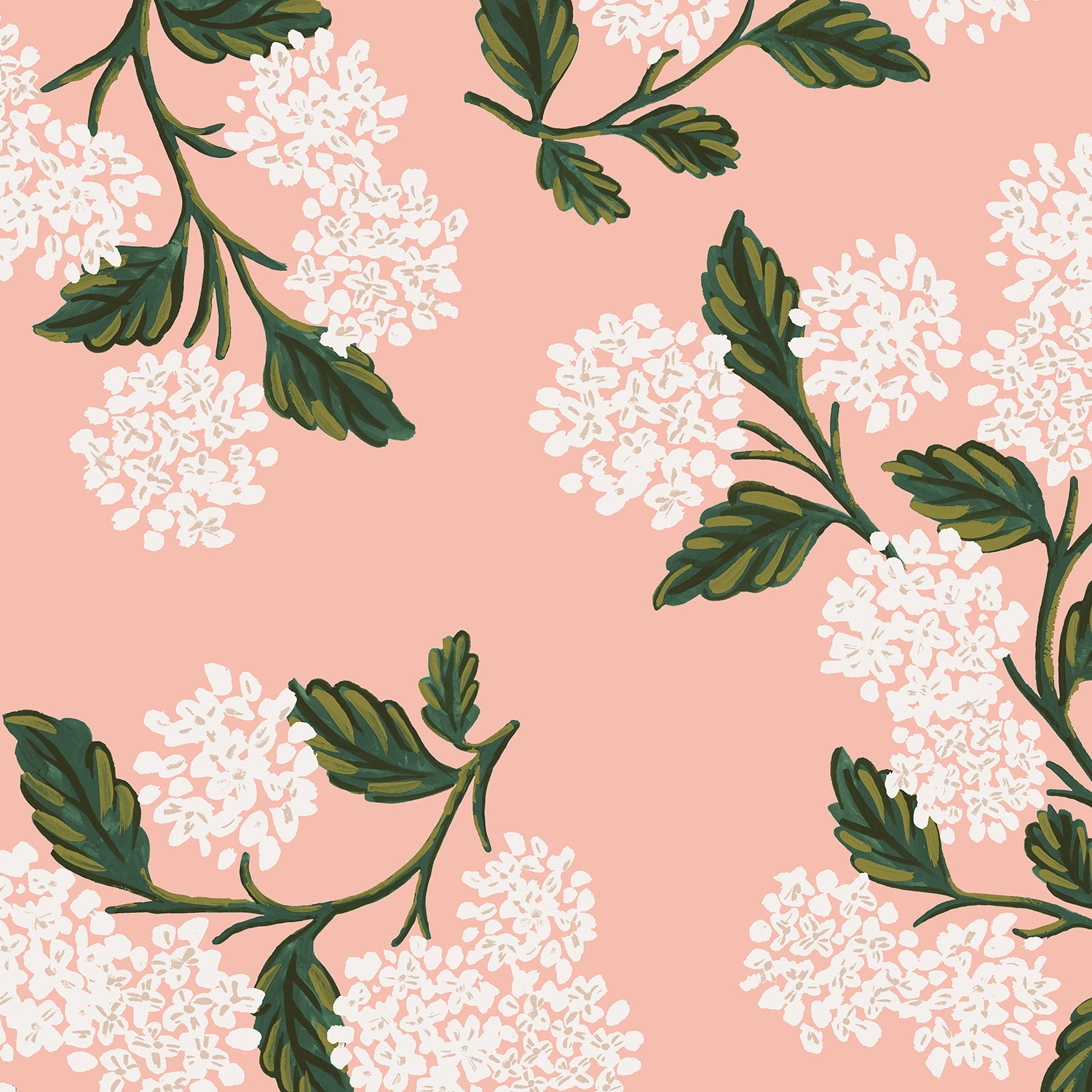 Tela Hydrangea Blush Rifle Paper Co.