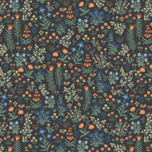 Camont Menagerie Garden Black Tela Rifle Paper Co.