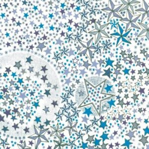 Adelajda azul Tana Lawn Cotton Tela Liberty