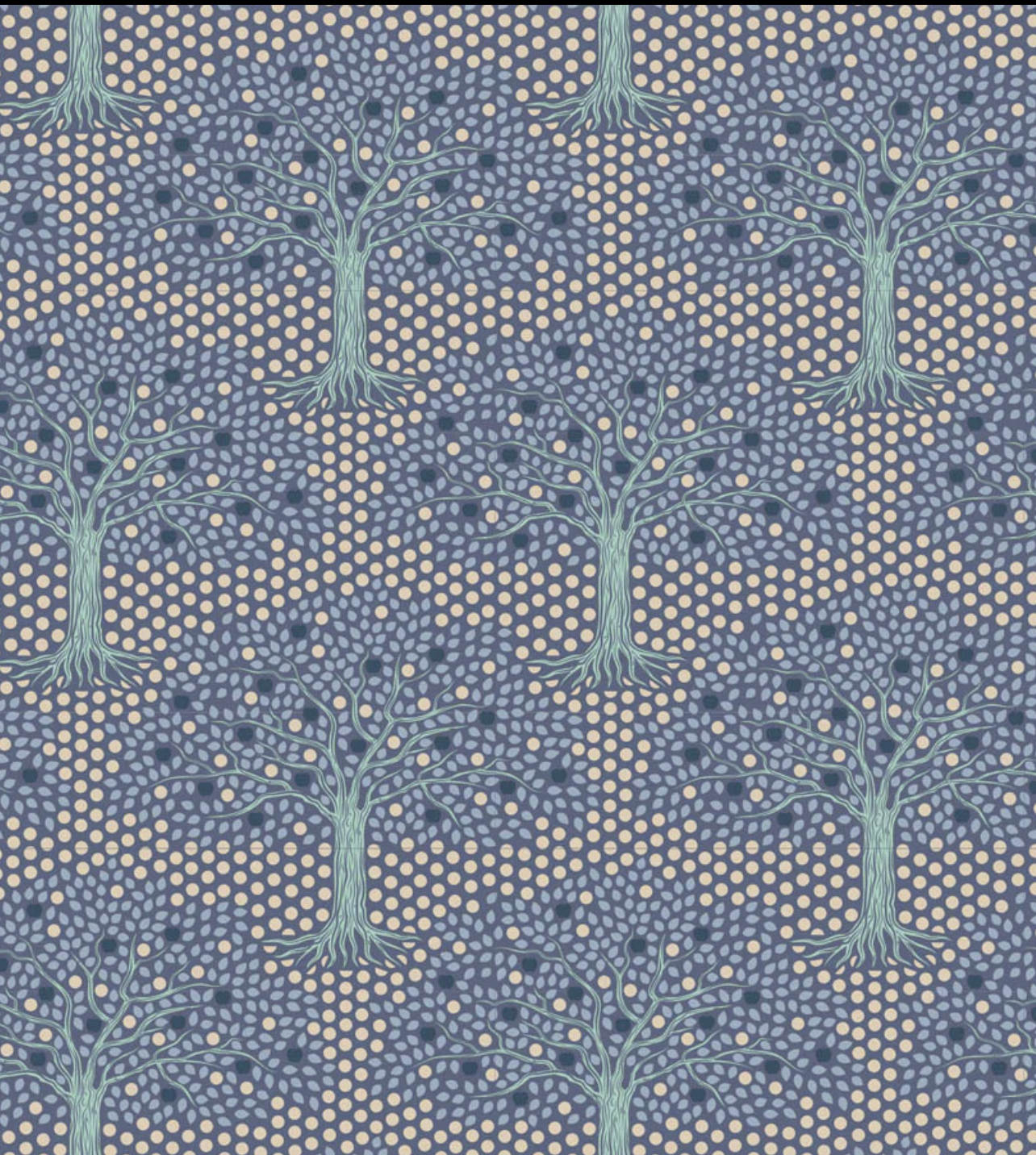 Applegarden Blue Tilda Fabrics