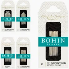 Agujas Patchwork y Quilting BOHIN