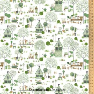 Tela Jardín Primaveral Acufactum