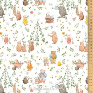 Tela Tiempo de Jardín Acufactum