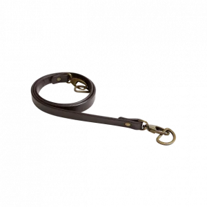 Correa Marrón y Bronce 100 cm x 18 mm