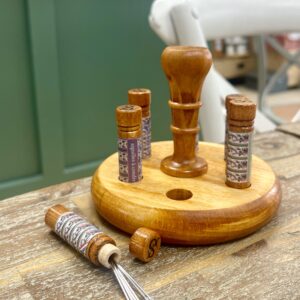 Estuches madera agujas Sajou