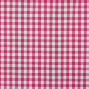 Tela Vichy fucsia 1 cuadro / 1 cm