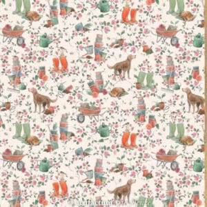 Tela Encanto de Jardín Acufactum