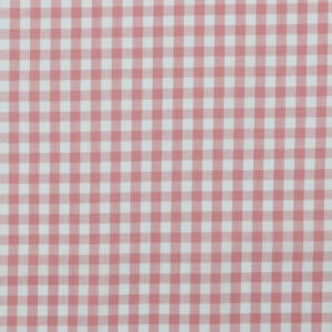 Tela Vichy rosa antiguo