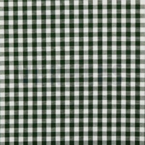 Tela Vichy verde botella