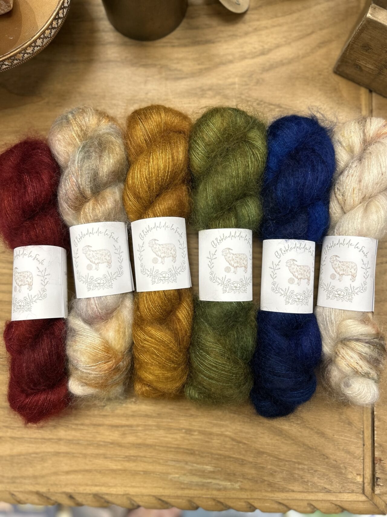 Silky Mohair Robledal de La Santa