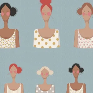 Tela Tilda Me and my friends Sky