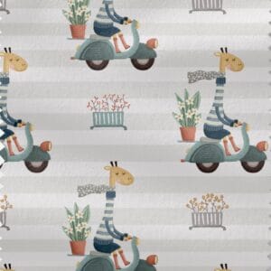 Popelin Premium Jirafas Moteras