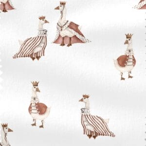 Popelin Premium Gansos Reales