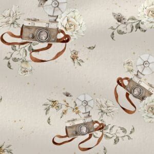 Popelin Premium cámara de fotos vintage