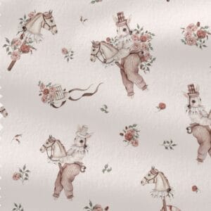 Popelin premium caballitos