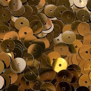 Lentejuelas Disco 7 mm Marrón Oscuro