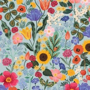 Tela Blossom Light Blue Rifle Paper Co.