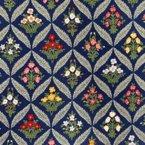 Canvas Estee Garden Navy Rifle Paper Co.